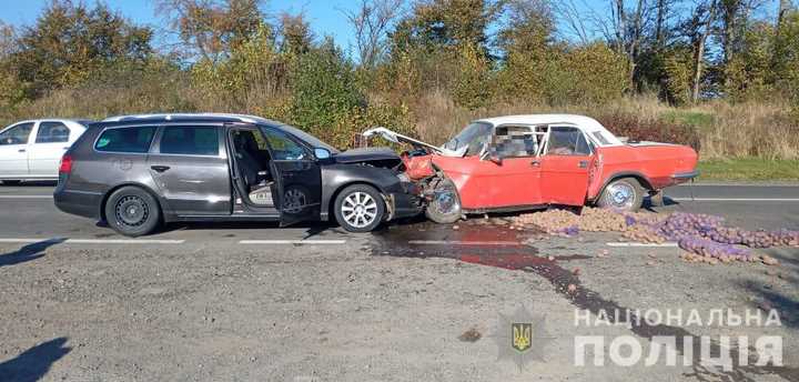 На Львівщині внаслідок автозіткнення загинув водій «Волги»