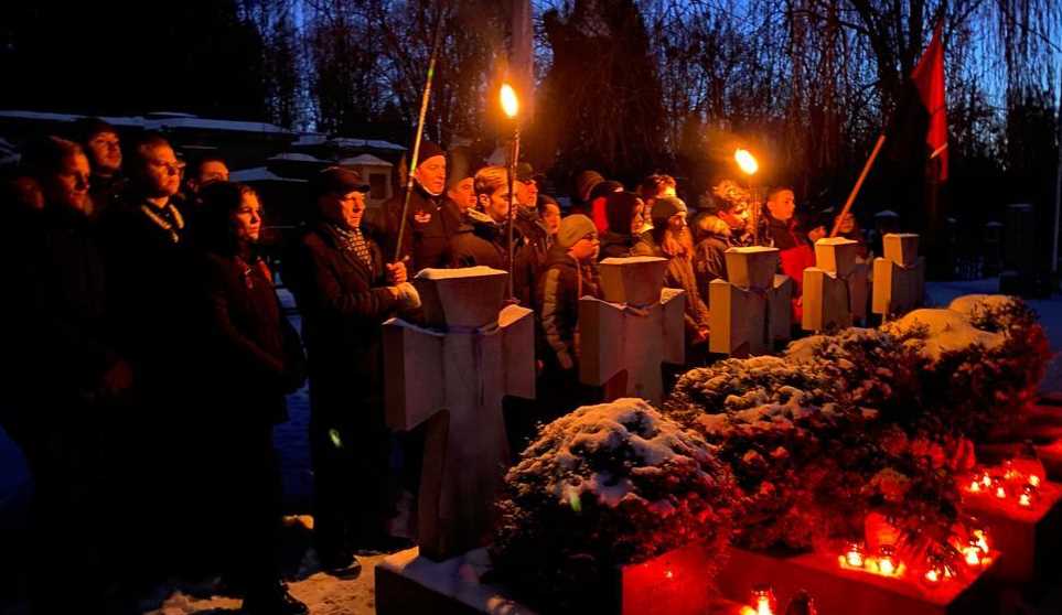 На Львівщині вшанували пам’ять членів ОУН Василя Біласа та Дмитра Данилишина