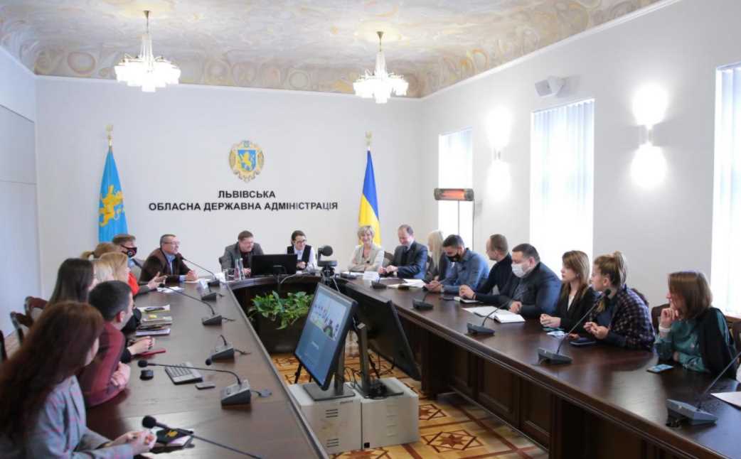 Між Львовом та Запоріжжям відбувся телеміст з нагоди Дня Соборності України