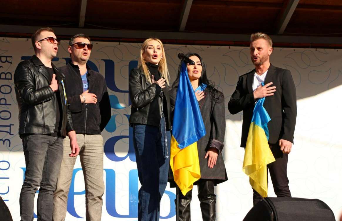 У центрі Трускавця відбувся благодійний концерт на підтримку захисників України