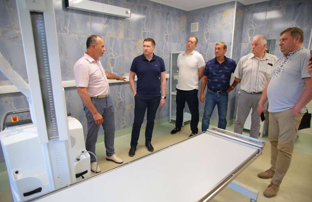 У Стрийській центральній районній лікарні вже проводять перші обстеження в оновленому кабінеті рентгенографії