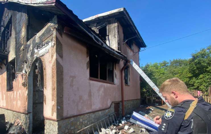 Двоє дітей загинули внаслідок пожежі у будинку поблизу Львова