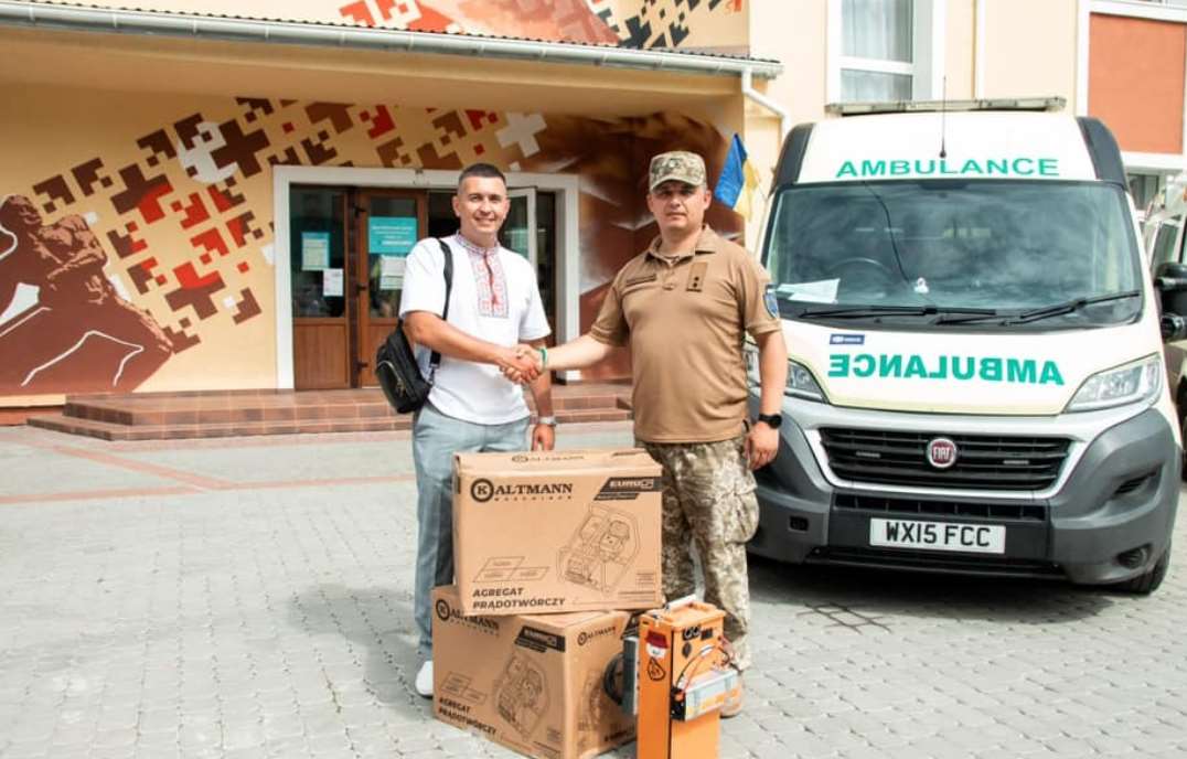 Генератори, авто та компресори: на фронт з Дрогобиччини передали черговий гуманітарний вантаж