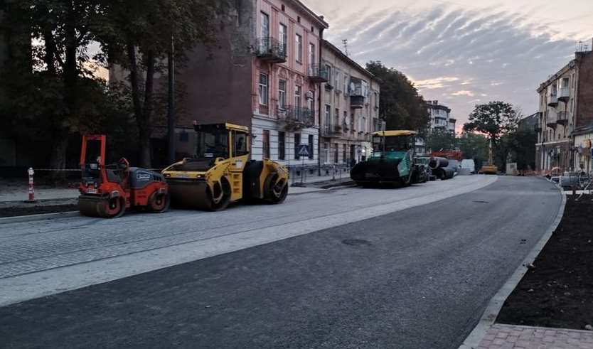 Частину вул. Шевченка від вул. Залізнична до вул. Яцкова відкрили для проїзду транспорту