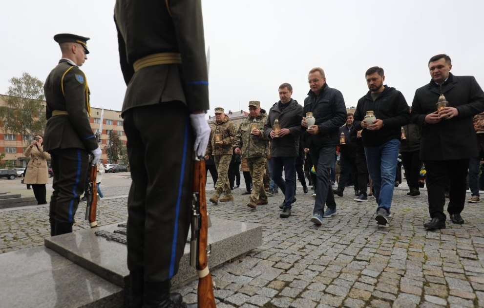 У Львові вшанували полеглих захисників та захисниць України