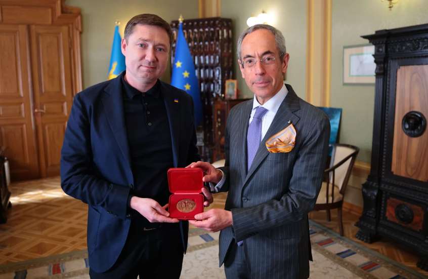 Максим Козицький зустрівся з послом Мальтійського Ордену в Україні