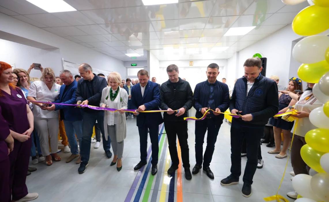 У Стебницькій міській лікарні відкрили два капітально відремонтовані відділення