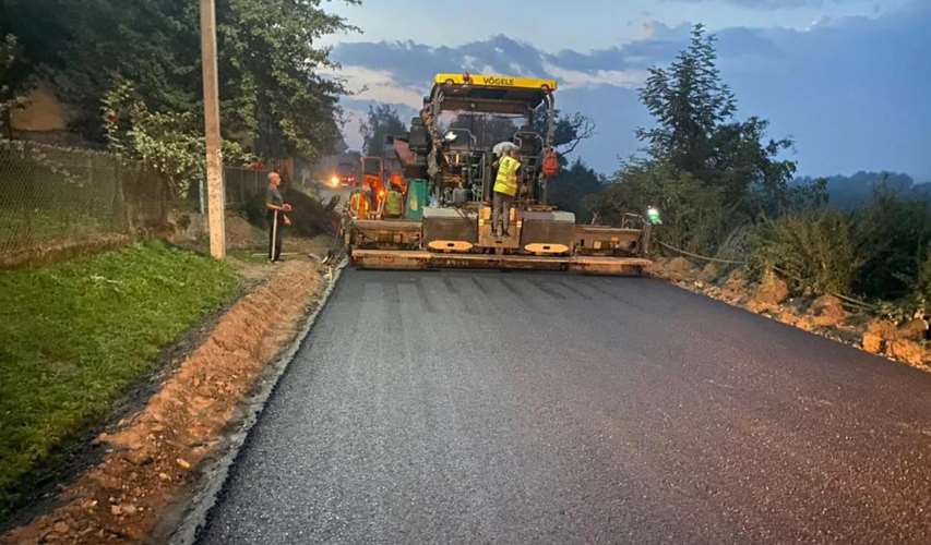 На Стрийщині завершили ремонт ділянки автомобільної дороги Миколаїв-Жидачів-Калуш