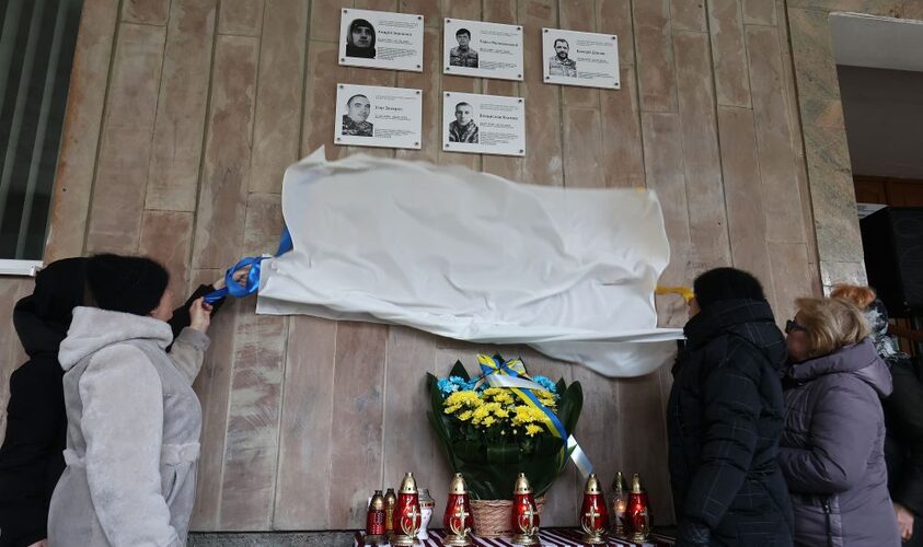 У Львові відкрили 5 меморіальних таблиць захисникам