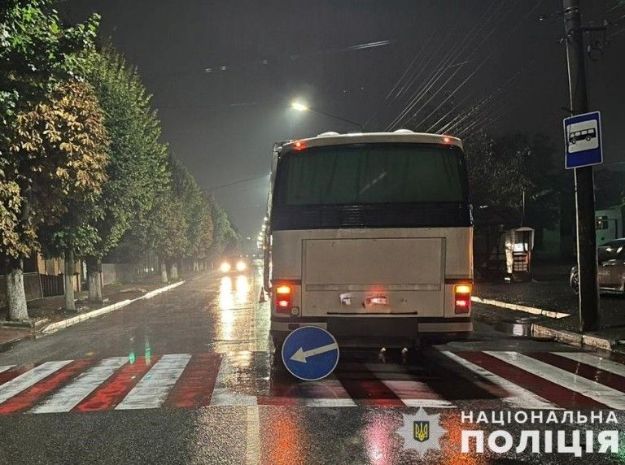 У Стрию на Львівщині автобус збив дитину на пішохідному переході