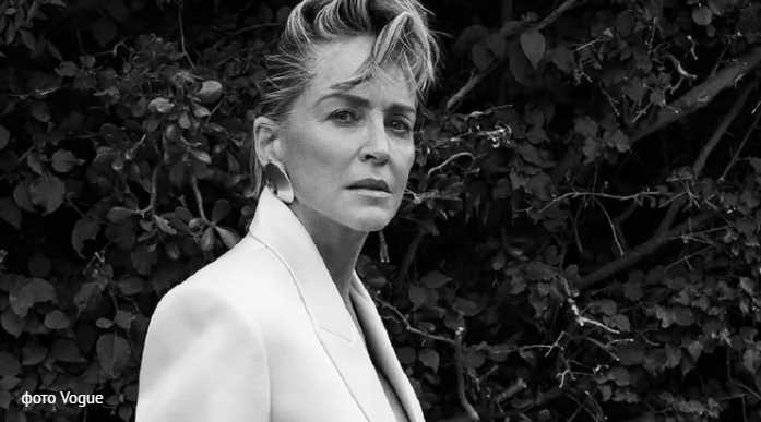 Шерон Стоун знялась для Vogue у костюмі львівської дизайнерки