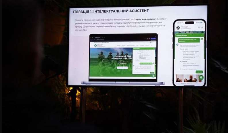 У Львові запустили чат-бот «Помічник ветерана» з програмами та сервісами для військових
