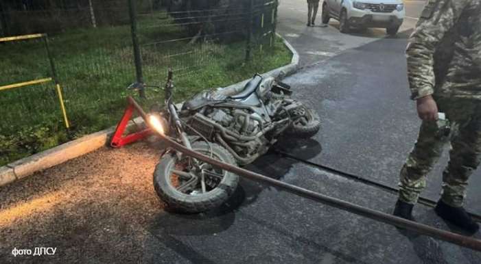 33-річний мешканець Львівщини на мотоциклі прорвався через кордон до Румунії