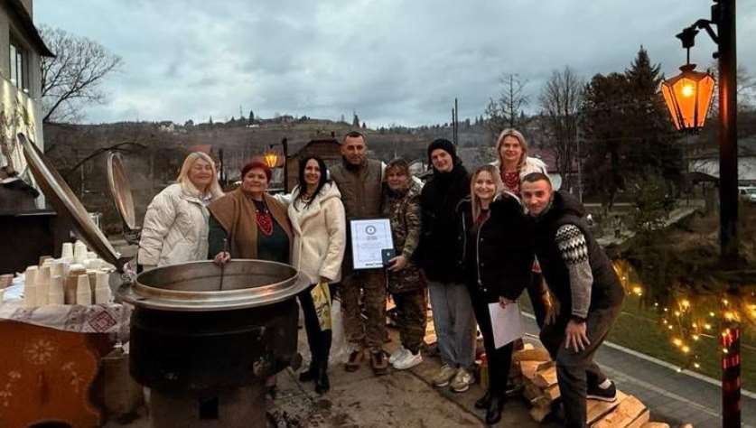 На Львівщині встановили рекорд України з приготування понад 300 л борщу