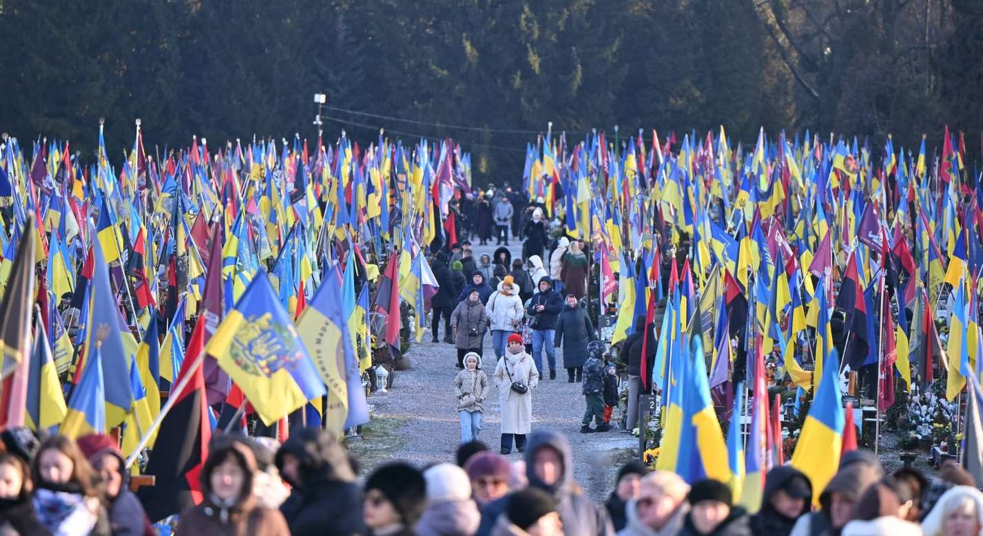 На полях почесних поховань у Львові пройшла Скорботна коляда