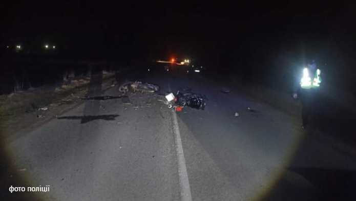 На Львівщині внаслідок лобового зіткнення мотоциклів загинув 24-річний чоловік