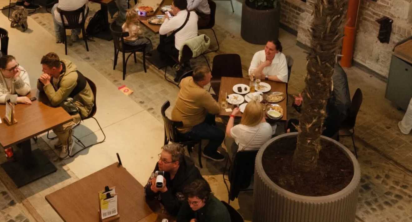 У Львові у старому трамвайному депо відкрили food market