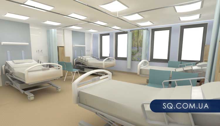 У Львові лікарняні ліжка для хворих на COVID заповнені на 36%